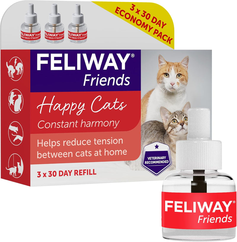 FELIWAY Friends Cat Calming Refill Pack (3 x 48ml)