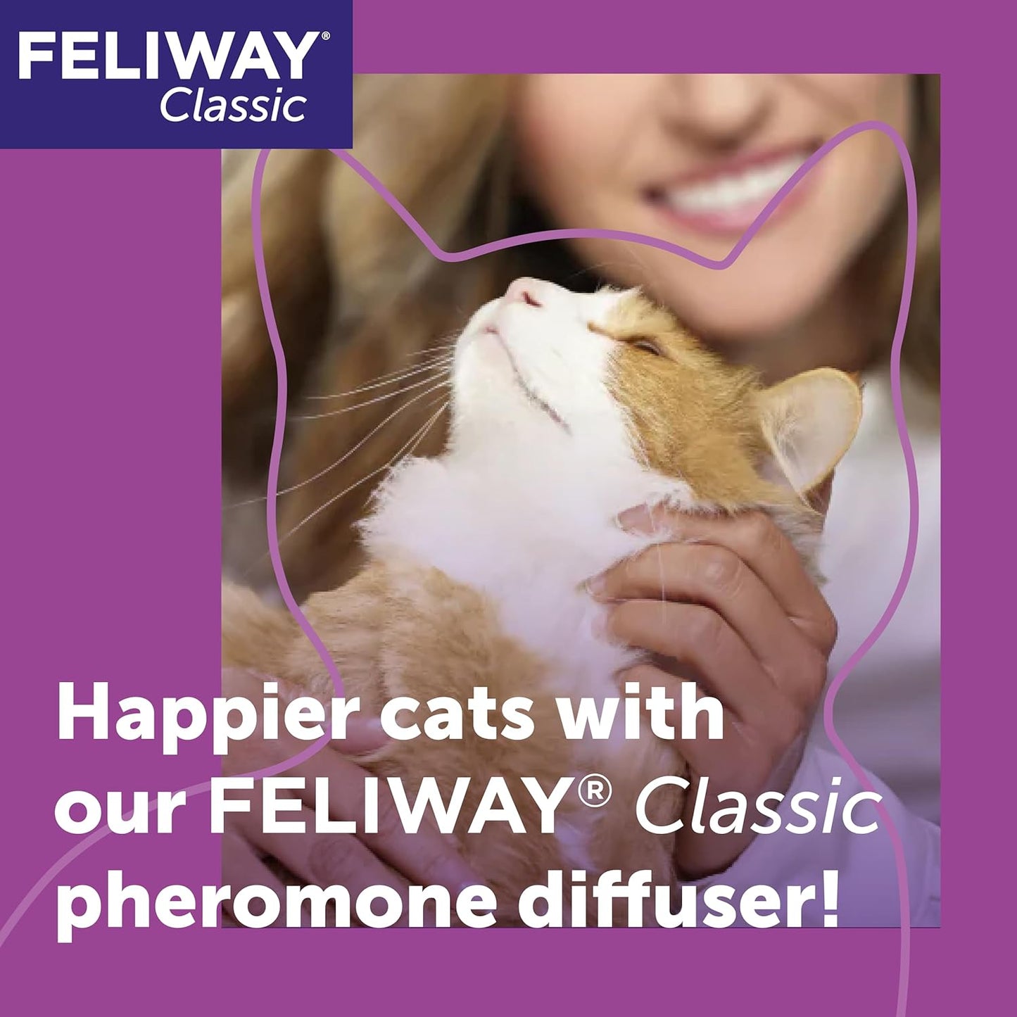 FELIWAY Classic Cat Calming Refill Pack (3 x 48ml)