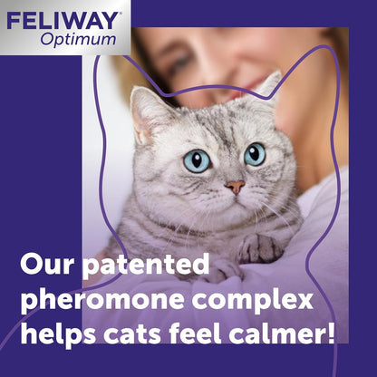 FELIWAY Optimum Cat Calming Refill Pack (3 x 48ml)
